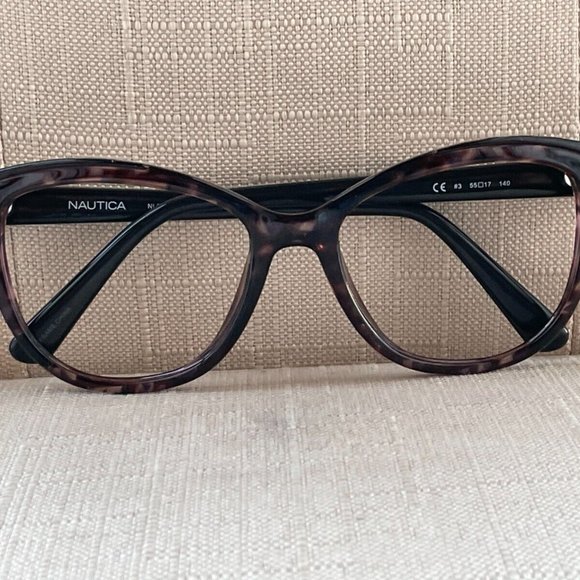 Nautica Women Eyeglasses Sunglasses Frame Purple Tortoise NLS6003 55[]17 140 - Picture 4 of 12